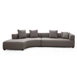 Gondol (105-180 x 105 x 70 cm) grå Hörnsoffa
