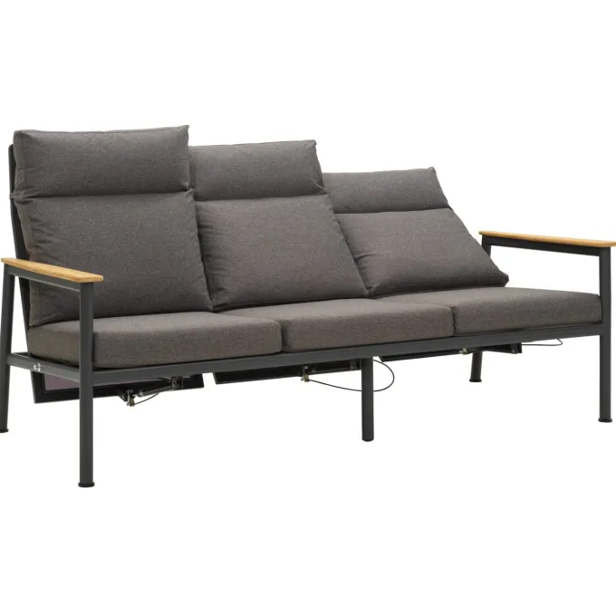 Gordon 3-sits Soffa 199x89 cm Antracit