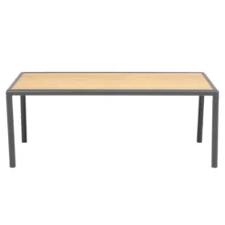 Gordon Soffbord 140x65 cm Antracit/Teak