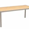 Gordon Soffbord 140x65 cm Khaki/Teak