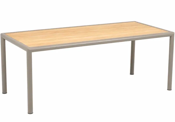 Gordon Soffbord 140x65 cm Khaki/Teak