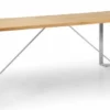 Gotland Matbord 220x95 cm Borstat Stål/Teak