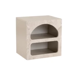 Graz (50 x 40 cm) Nattduksbord Travertinmarmor sandsten