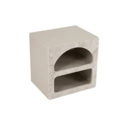 Graz (50 x 40 cm) Nattduksbord Travertinmarmor sandsten