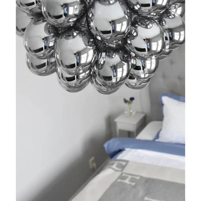 Gross 50 cm Taklampa Rökgrå