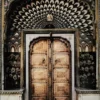 Gul Dörr Tavla 80x120cm