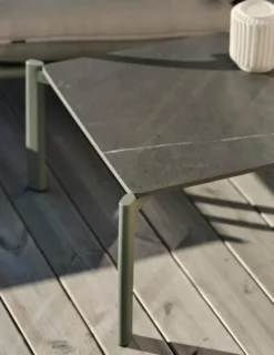 Hallavara Soffbord 162x112 cm Dusty Green