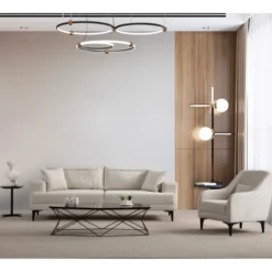 Harare 3-sits (234 x 100 x 78 cm) 3-sitssoffa Ecru