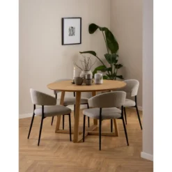 Herning Matbord Rund 120 cm Ek