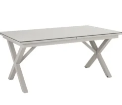 Hillmond Bord 100x166-226 cm Khaki/Beige Terrazzo