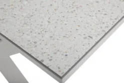 Hillmond Bord 100x166-226 cm Khaki/Beige Terrazzo