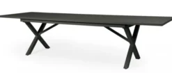 Hillmond Bord 100x240-310 cm Svart