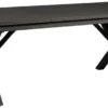Hillmond Bord 100x160-220 cm Svart