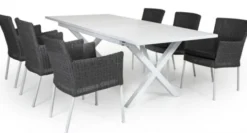 Hillmond Bord 100x240-310 cm Vit