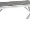 Hillmond Bord 100x166-226 cm Vit/Grå Laminat