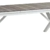 Hillmond Bord 100x166-226 cm Vit/Natur Laminat