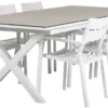 Hillmond Matgrupp Vit ink 6st Delia Karmstolar