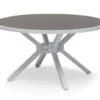 Hånger Utebord Ø140 cm Vit
