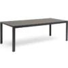 Hånger Utebord 90x210 cm Svart