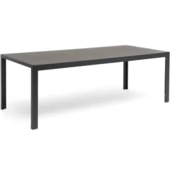 Hånger Utebord 90x210 cm Svart