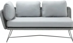 Horizon 2-sits Soffa Höger Ljusgrå