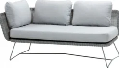 Horizon 2-sits Soffa Höger Ljusgrå