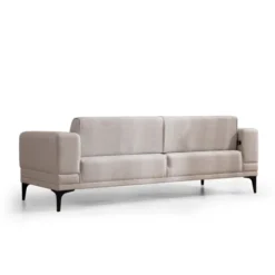 Horizon (230 x 95 x 77 cm) 3-sitssoffbädd Ecru