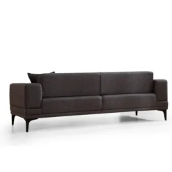 Horizon (230 x 95 x 77 cm) 3-sitssoffbädd Mörkgrå