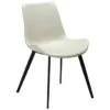 Hype Stol Bone White Art.Leather, Black