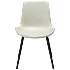 Hype Stol Bone White Art.Leather, Black