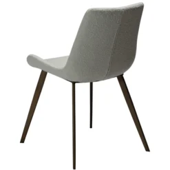 Hype Stol Dove Bouclé, Antique Brass