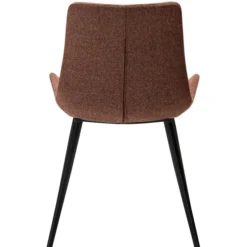 Hype Stol Pebble Red Bouclé, Black