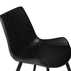 Hype Stol Vintage Black Art.Leather, Black