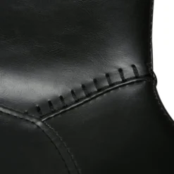 Hype Stol Vintage Black Art.Leather, Black