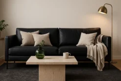 Impulse 3-sits Soffa Läder