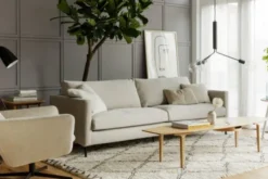 Impulse 3-sits Soffa Lux Caleido Natur