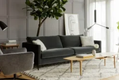 Impulse 4-sits Soffa Lux Classic Velvet Grey