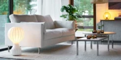 Impulse 3-sits Soffa Lux King Light Grey