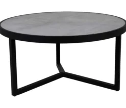 Itonda Soffbord 100 cm Svart/Grå