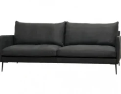 Jarl 3-Sits Soffa Kenia Jet Black