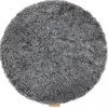 Jill stolsdyna (vadderad) 36 cm rund / Svart Grafit