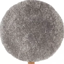 Jill stolsdyna (vadderad) 36 cm rund / Granit