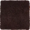 Jill stolsdyna (vadderad) 40x40cm / Dark Brown