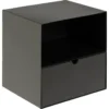 Joliet Sängbord 30x25 cm Svart