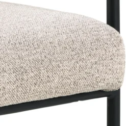 Jordaan Karmstol Monza tyg Beige