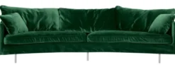 Julia 4-sits Svängd Soffa Big Cushions