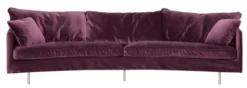 Julia 4-sits Svängd Soffa Big Cushions