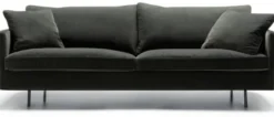 Julia 3-sits XL Soffa Classic Velvet Grey