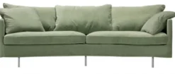 Julia 3-sits XL Svängd Soffa Big Cushions