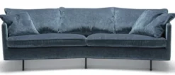 Julia 3-sits XL Svängd Soffa Elyot D. Blue